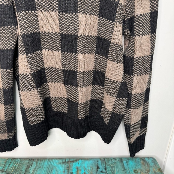 Smartwool Cozy Lodge Buff Check Sweater Size Medium - Picture 10 of 16